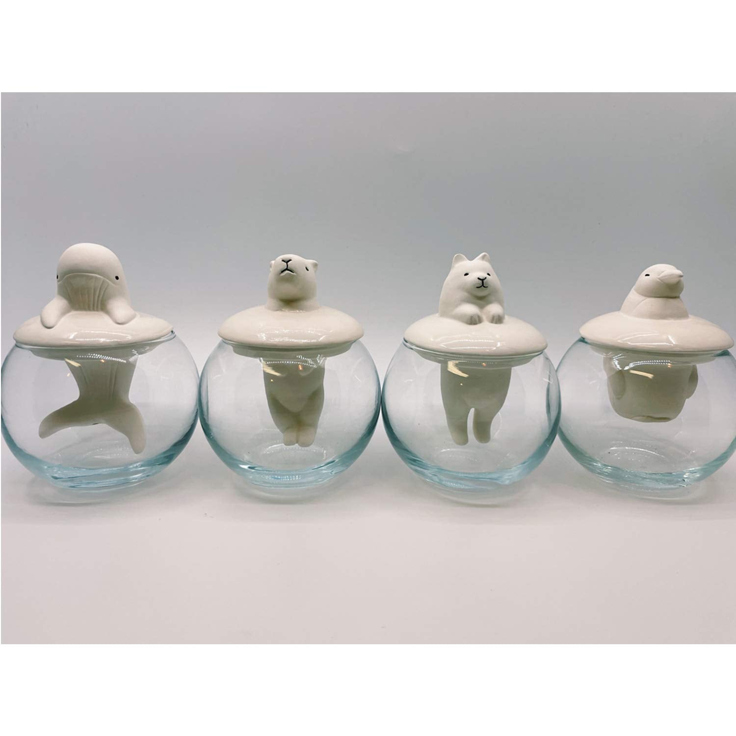 Cute Miscellaneous Goods Domed Eco Humidifier Tabletop Ceramic Vaporization Type Capybara SAN3252-1