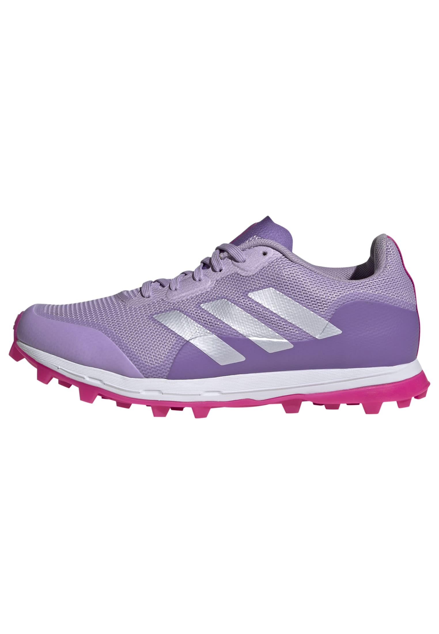 adidas Fabela Zone, Zapatos de Hockey Mujer, Powder Plum/Aurora Met. / Aurora Plum, 36 EU