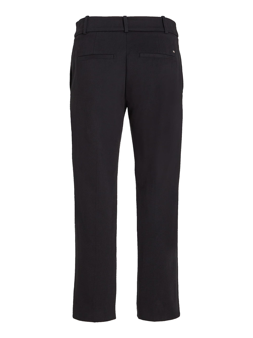 Tommy Hilfiger Essential Slim Straight Co Chino, Mujer, Negro, 42