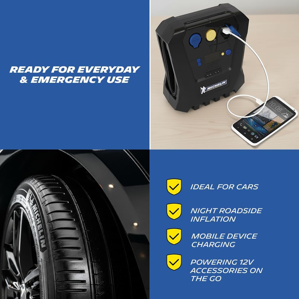 MICHELIN High Power Tyre Inflator (ML-12266)