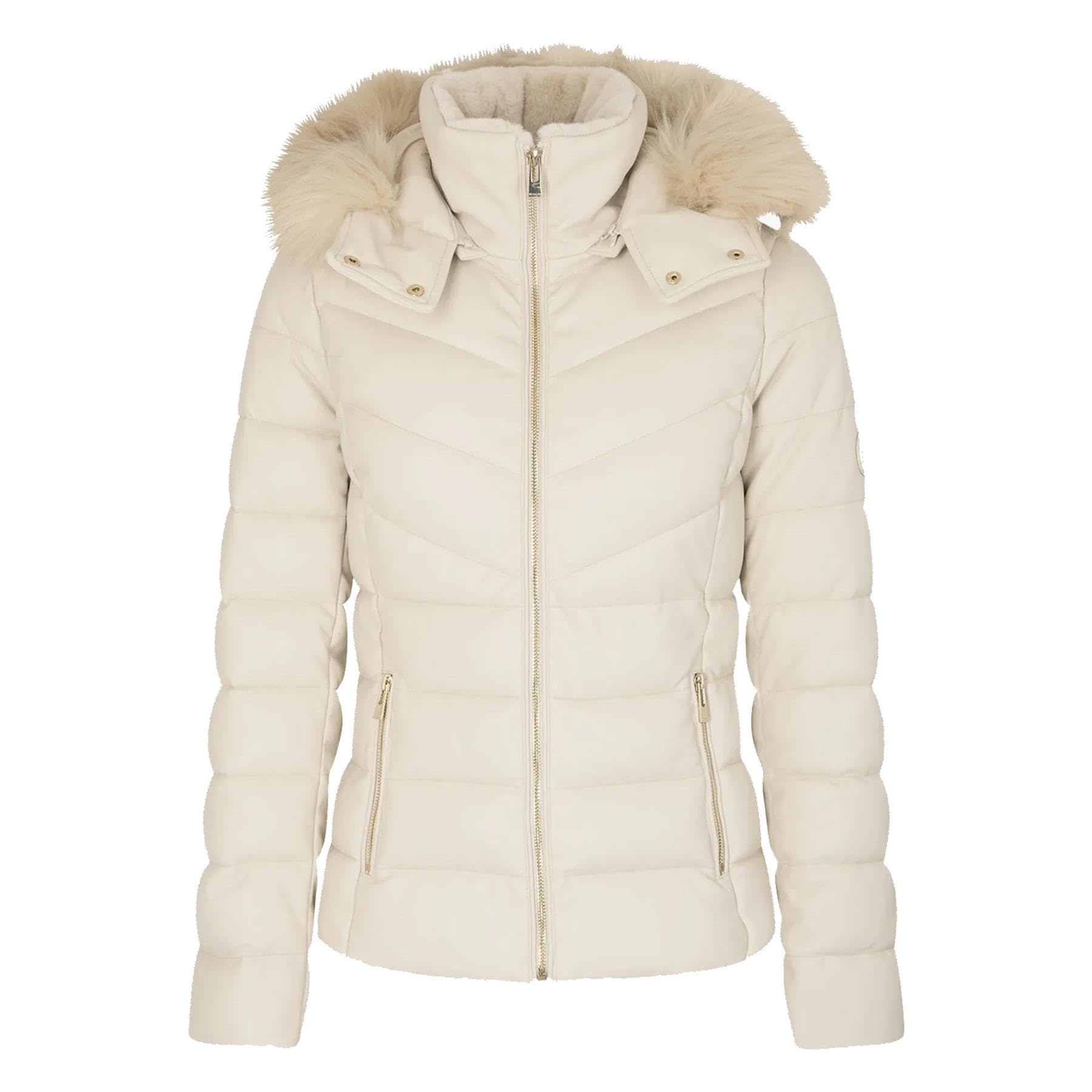 Morgan 242-gkidia Chaqueta de Plumas, Marfil, 42 para Mujer