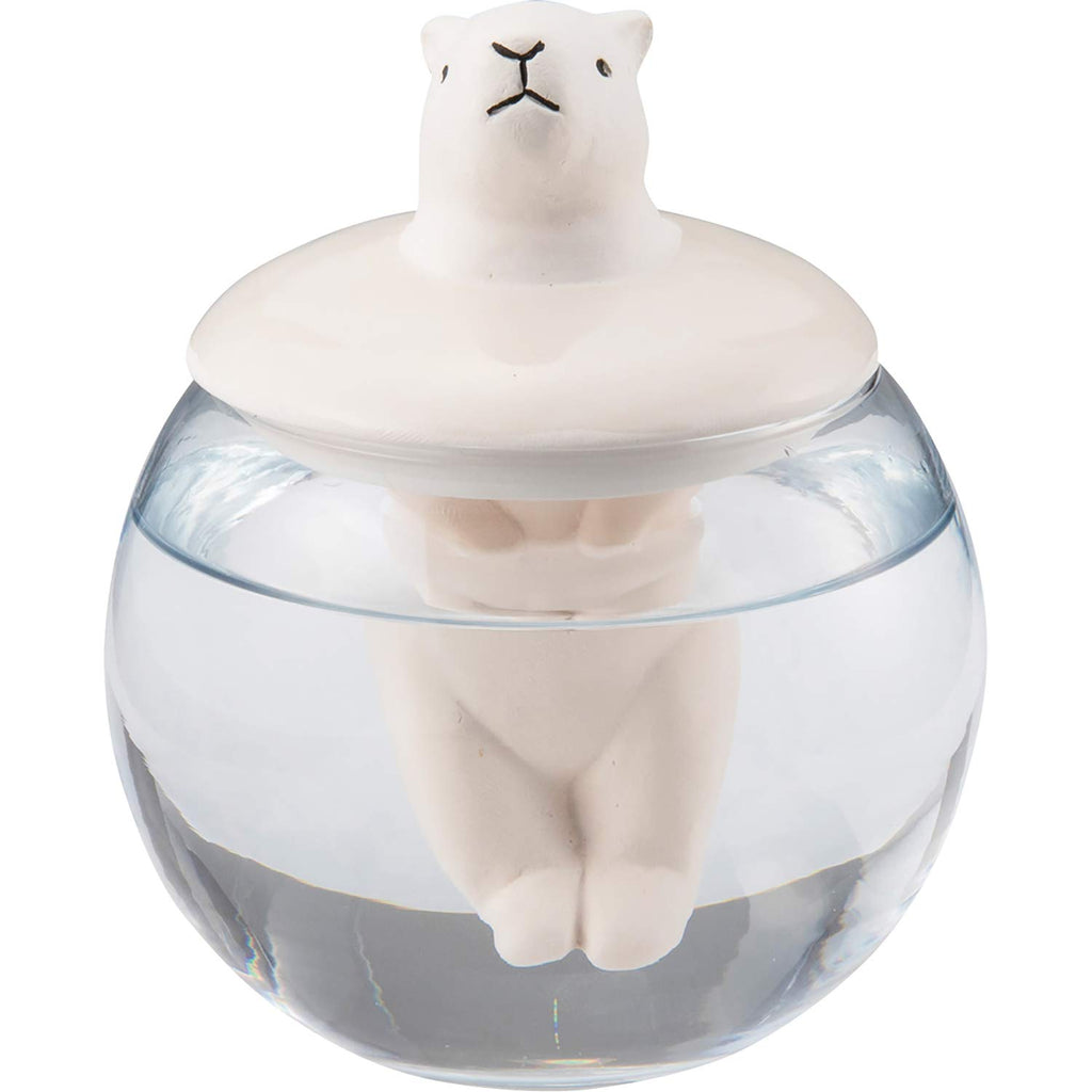 Cute Miscellaneous Goods Domed Eco Humidifier Tabletop Ceramic Vaporization Type Capybara SAN3252-1
