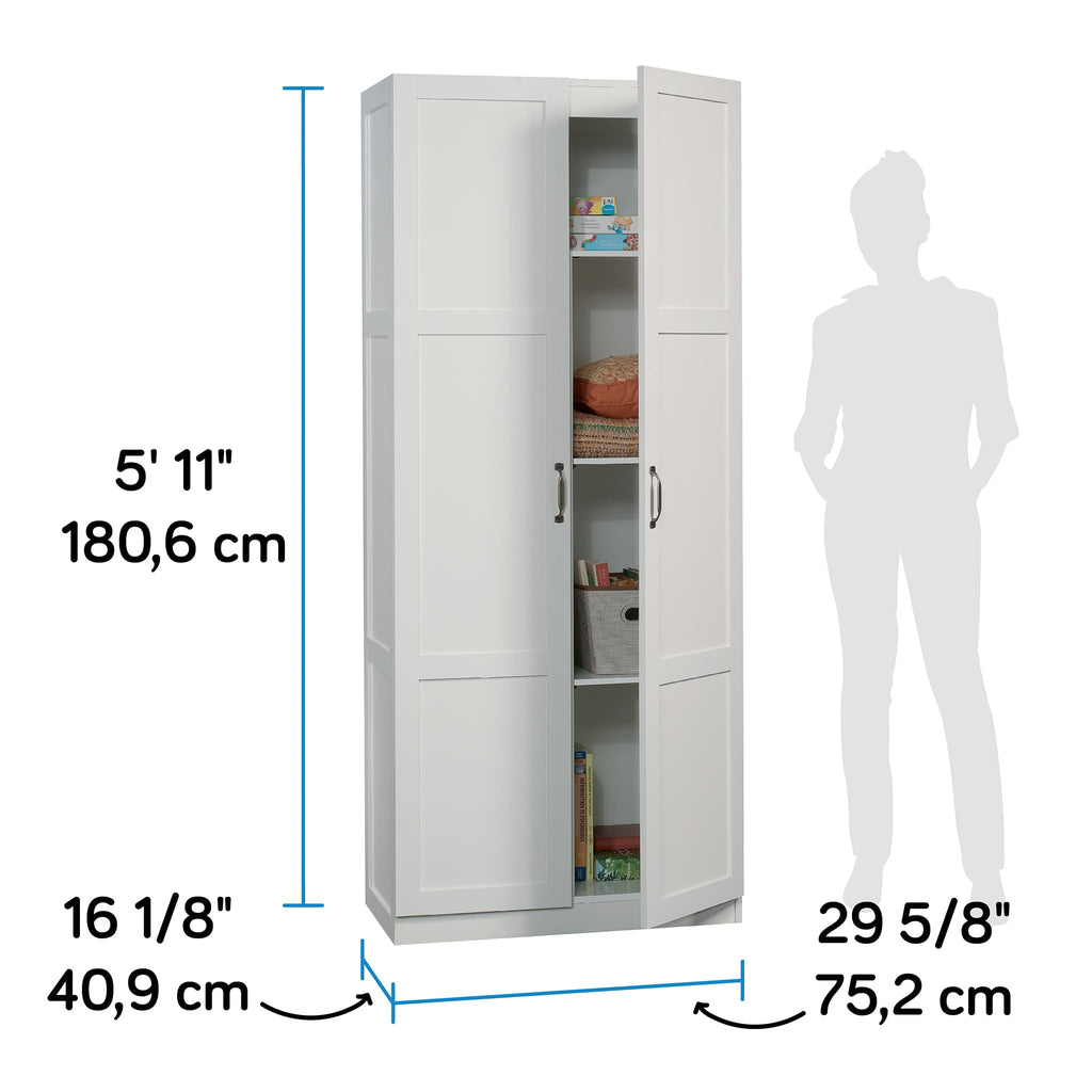 Sauder, Material Reciclado, Suave Color Blanco