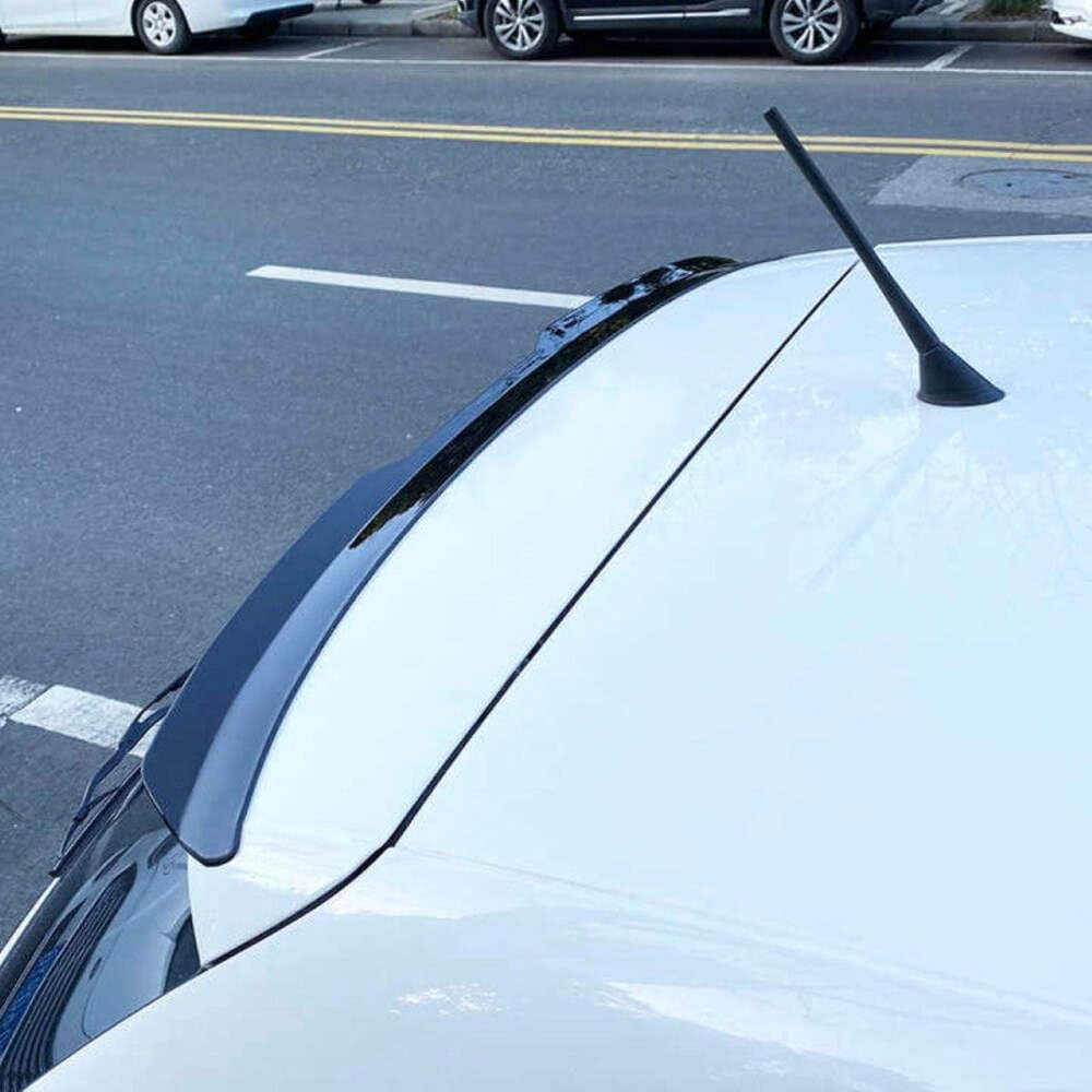 Car Craft Compatible With Volkswagen Polo Mk5 6r 6c 2009-2024 Rear Trunk Boot Roof Wing Lip Spoiler Splitter Skirts Max Style Zst Glossy Black CC-7153