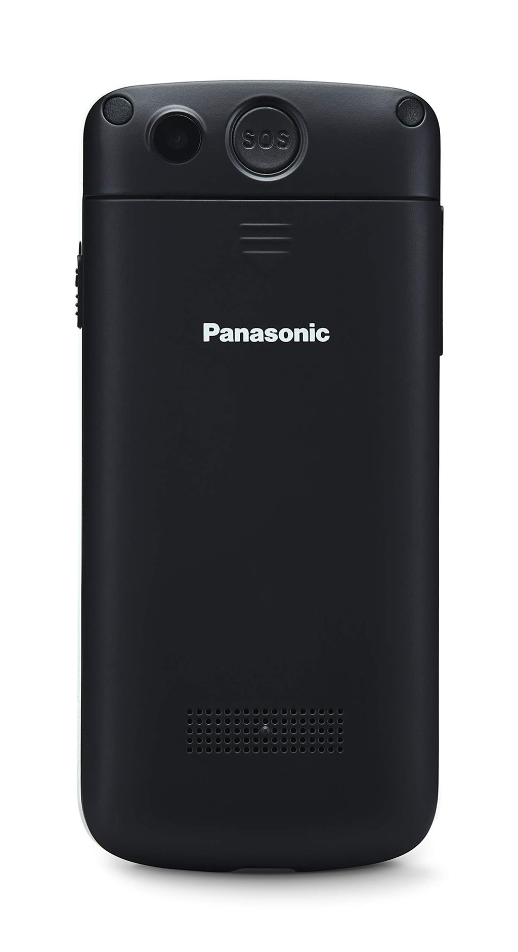 Panasonic KX-TU110 łatwy w użyciu telefon komórkowy (połączenia priorytetowe, jasny, kolorowy wyświetlacz TFT LCD, duże przyciski, dioda LED), czarny