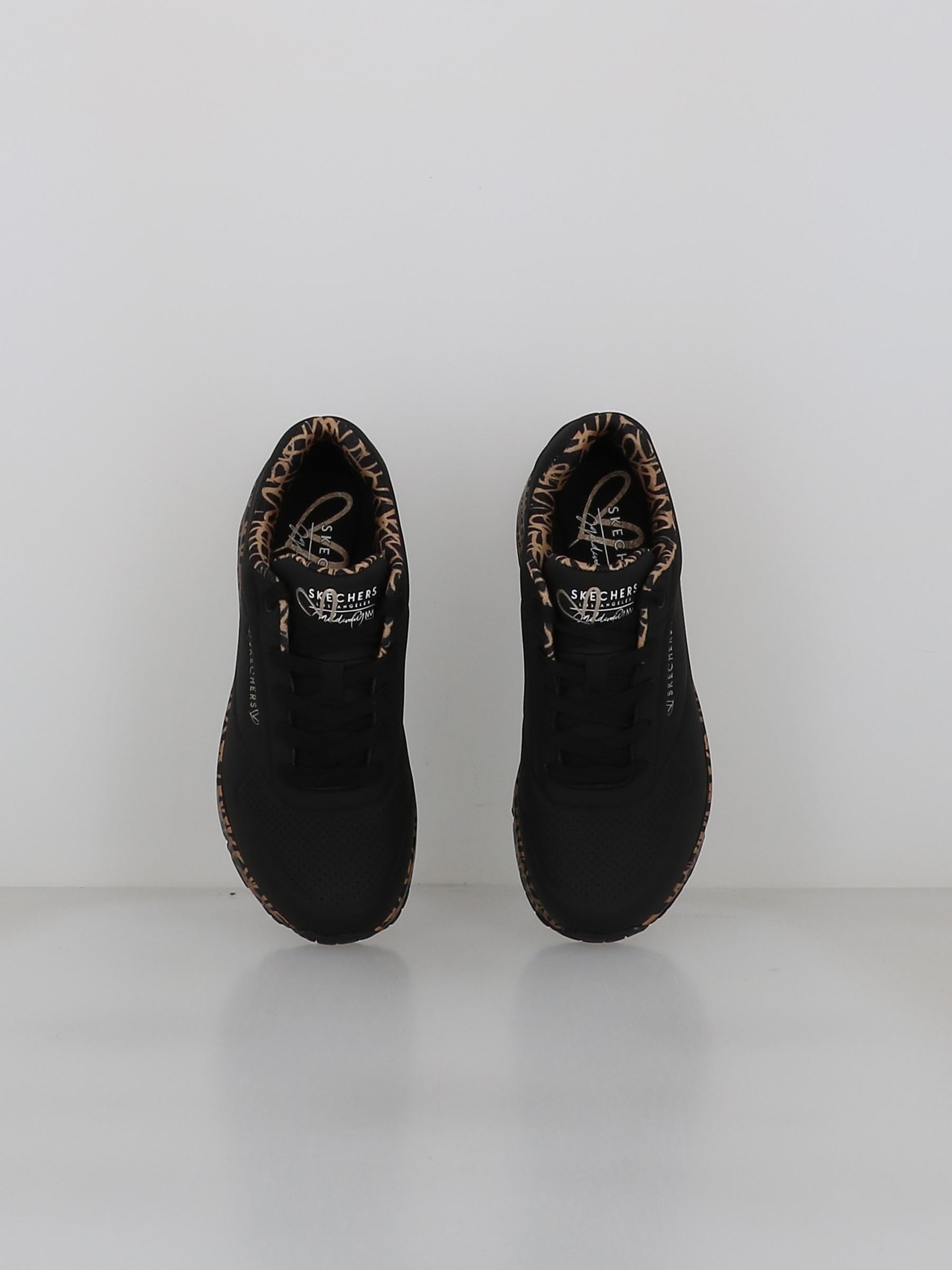 Skechers Uno Loving Love, Zapatillas Mujer, Negro 01, 38.5 EU
