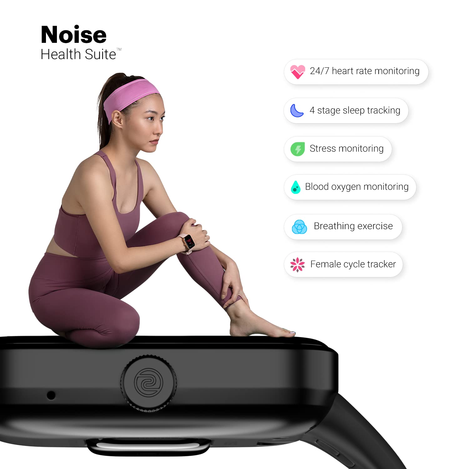 Noise ColorFit Pulse Go Buzz Smartwatch