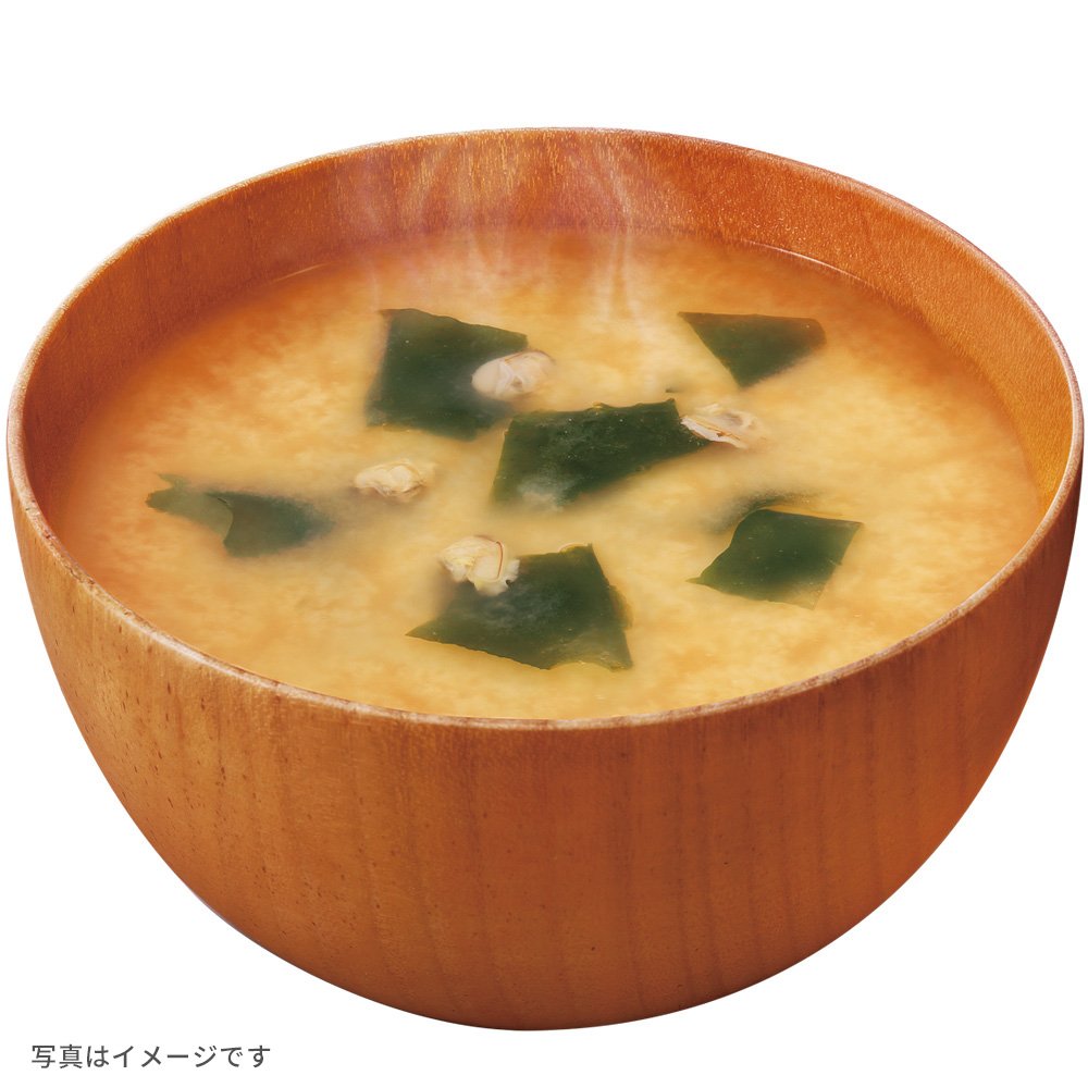 Marukome raw miso soup restaurant taste salt-reduced freshwater clam 12 8 ~ meals of