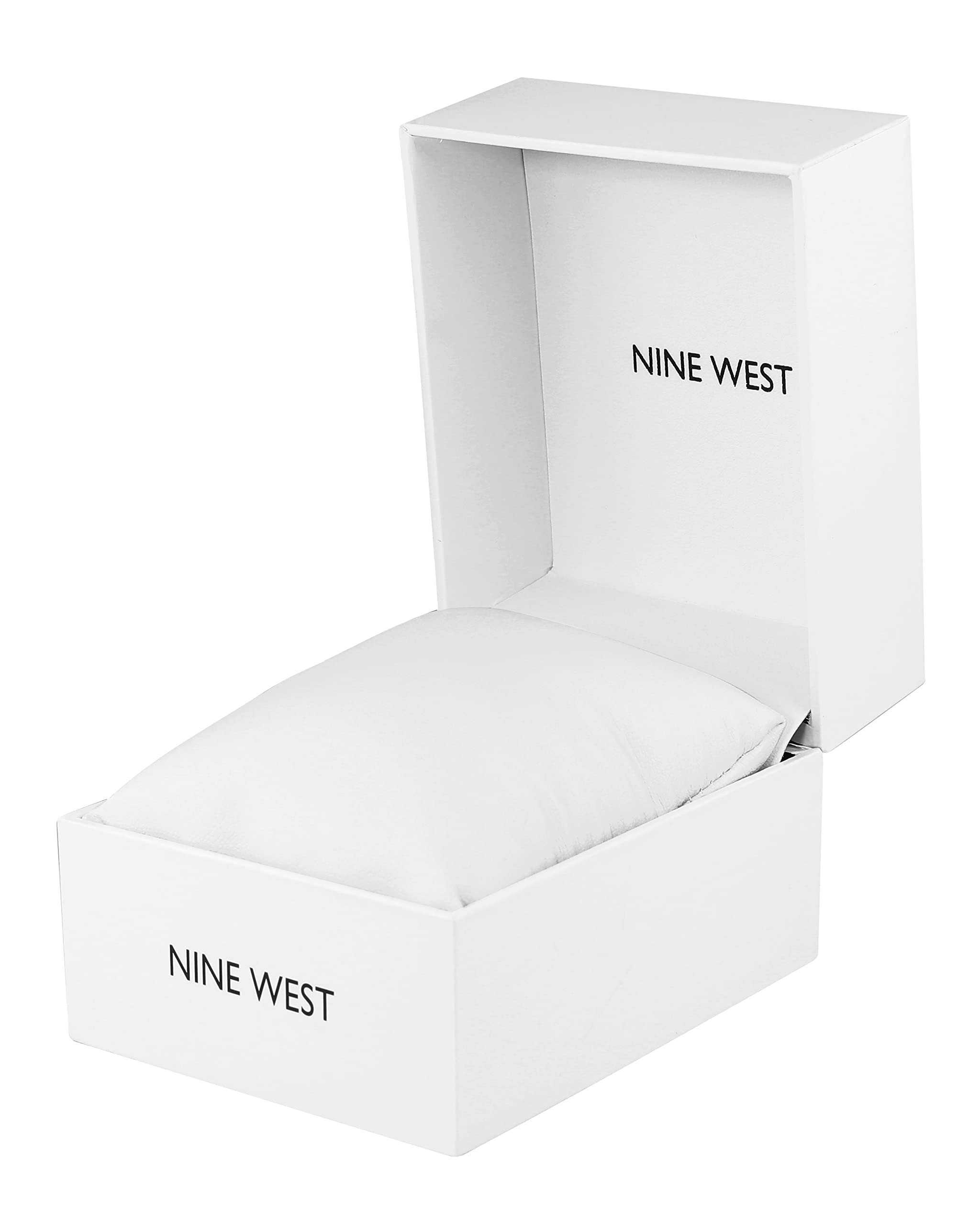 Nine West Women's Genuine Crystal Accented Bracelet Watch