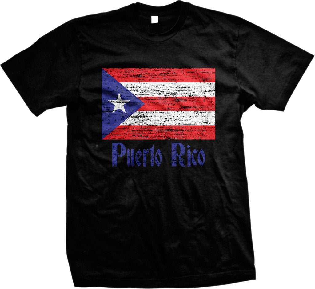 NOFO Clothing Co Flag of Puerto Rico, Puerto Rican Flag, Pride Men's T-Shirt
