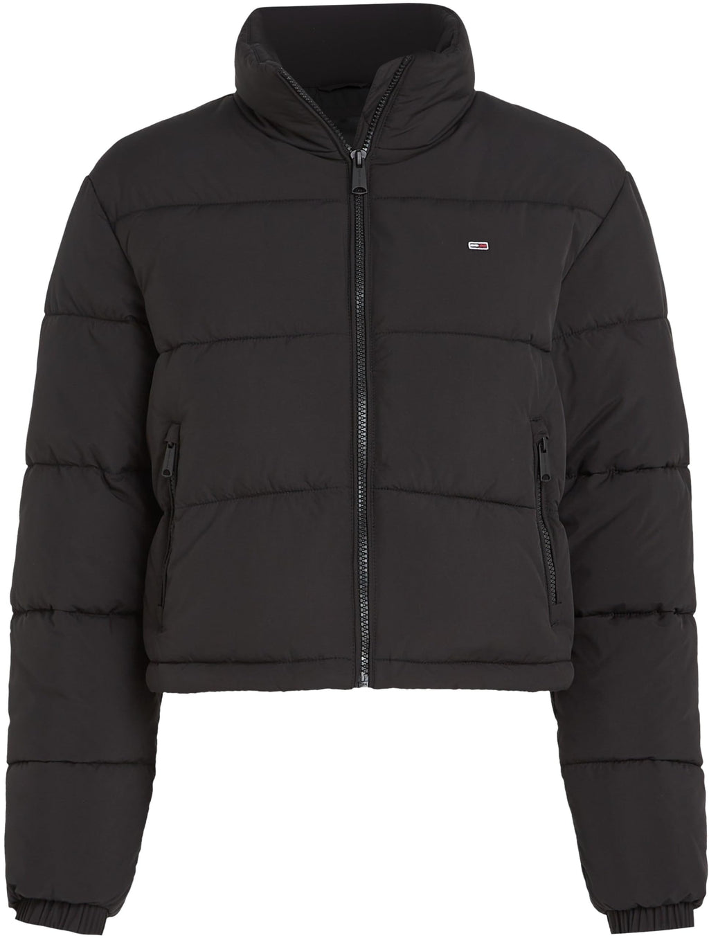 Tommy Jeans TJW CRP ESSENTIAL PUFFER Chaqueta acolchada Mujer, Negro (Black), L