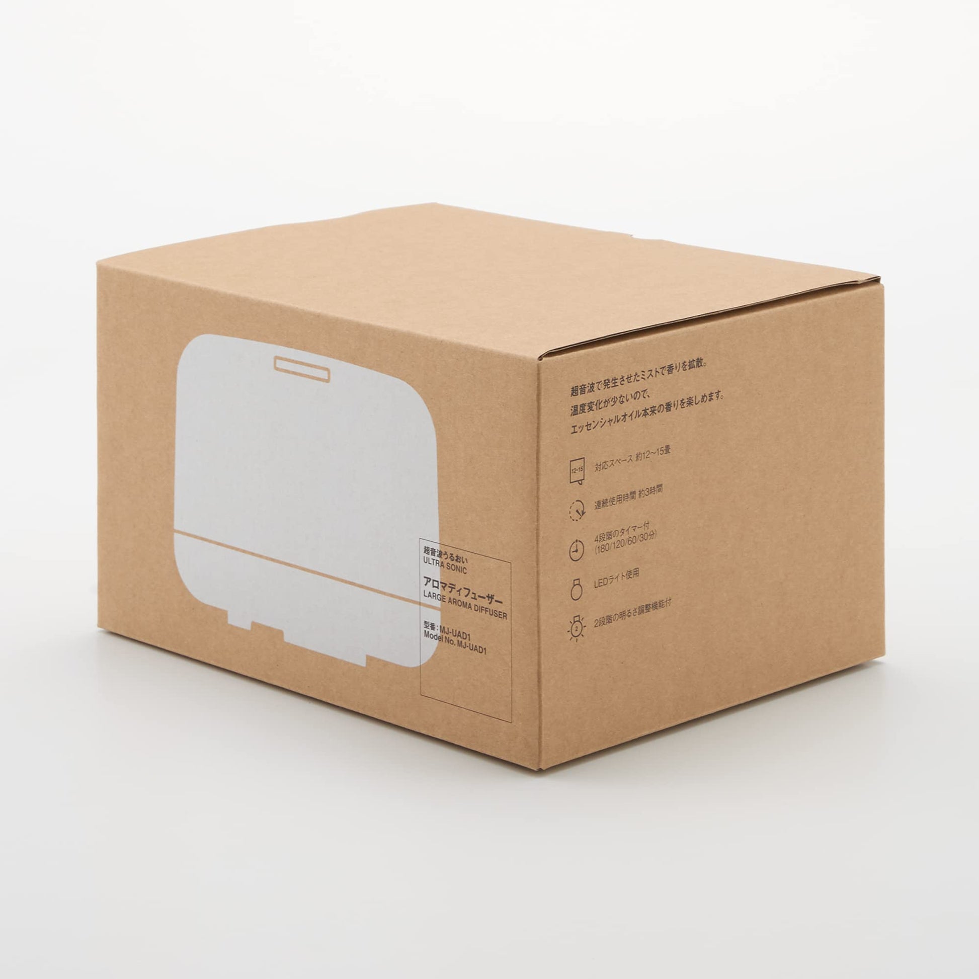 Muji MJ-UAD1 44554586 Ultrasonic Moisturizing Aroma Diffuser, White
