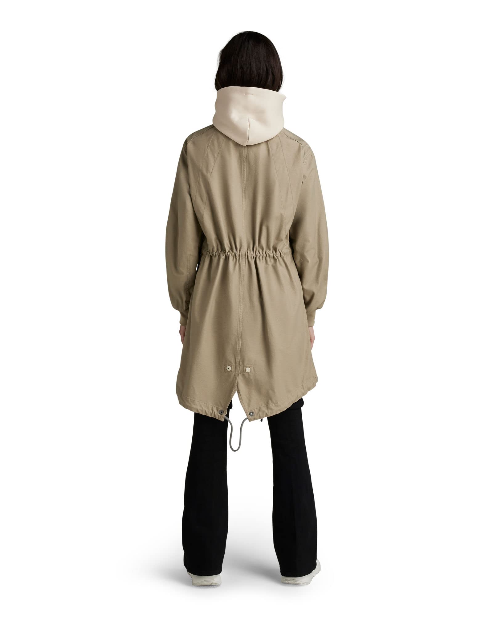 G-Star Para Mujer Parka Fishtail, Beige (tree house D21020-C960-C941), M