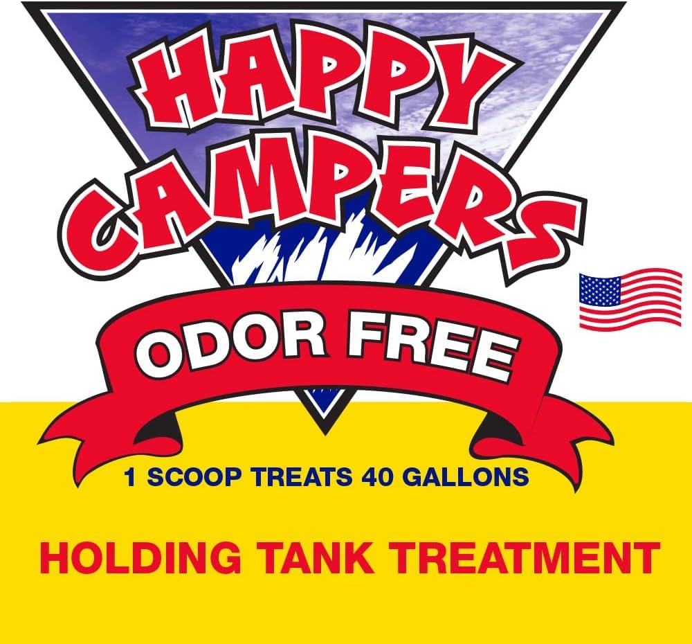 Happy Campers RV Toilet & Holding Tank Treatment – 130 Treatments