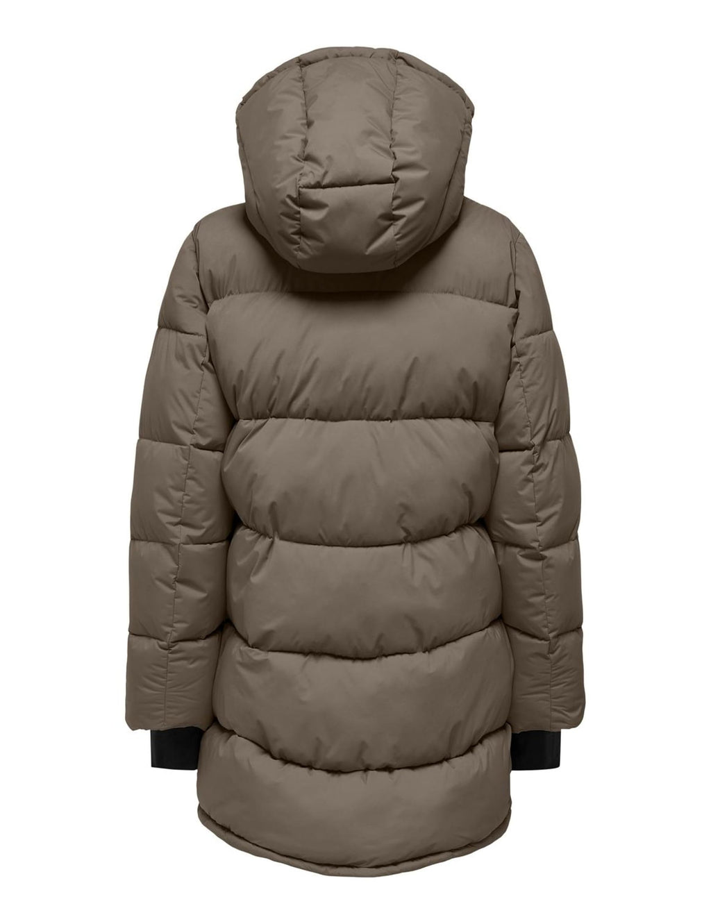 ONLY Onlann Premium Puffer Coat Mid-Long Otw Abrigo, marrón, M para Mujer