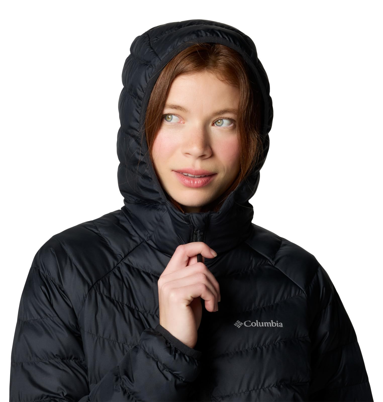 Columbia Mujer Chaqueta con Capucha Powder Lite II