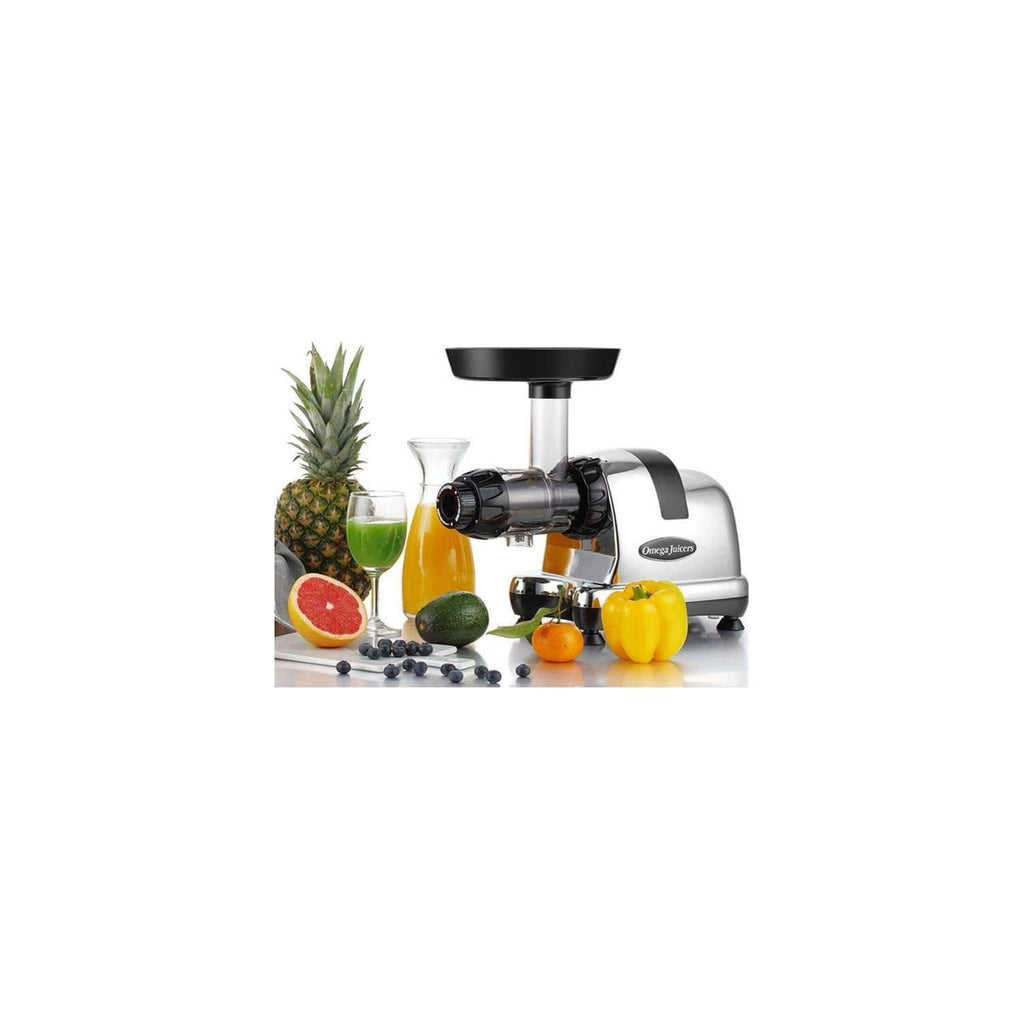 Omega J8228C Extractor de Jugo, PC, Cromado