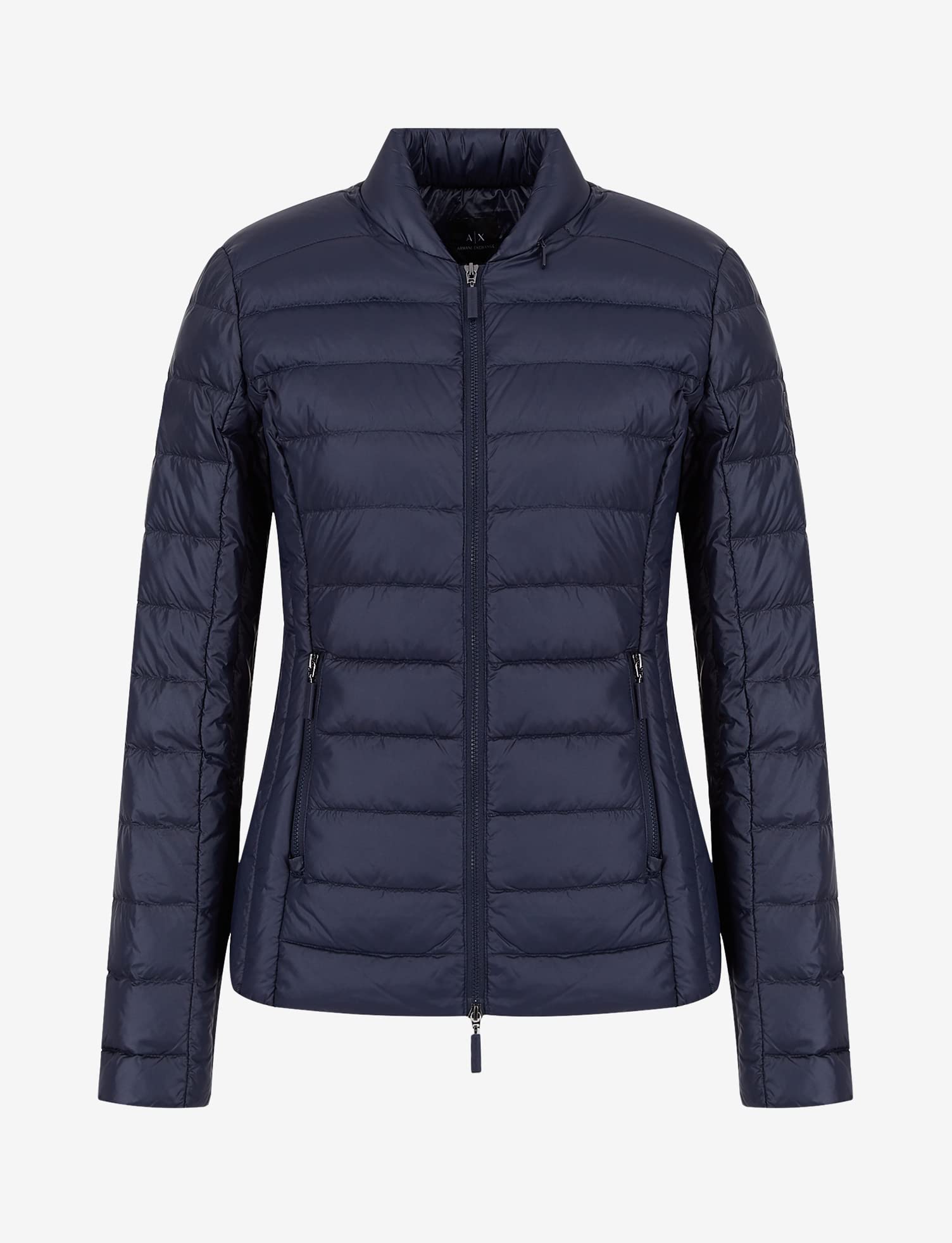 Armani Exchange Real Down Everyday Chaqueta, Mujer, Azul (Navy 1510), Small
