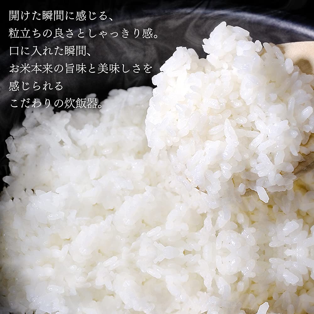 IRIS OHYAMA RC-IK10-B RC-IK10-B, Whole Grain Rice Cooker with Induction Function, Pack of 10