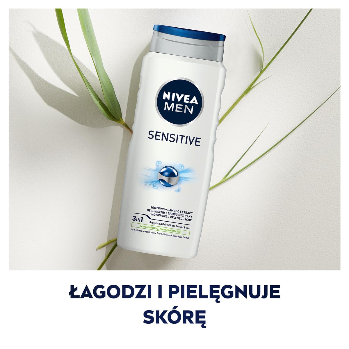 NIVEA MEN Sensitive Łagodzący żel pod prysznic dla mężczyzn 500 ml