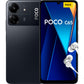 Xiaomi POCO C65 Smartphone hörlurar, 8 256 GB mobiltelefon utan kontrakt, 6,74 tum 90 Hz skärm, 5 000 mAh, 18 W snabb laddning, 50 MP AI trippelkamera, svart (DE version + 2 års garanti)