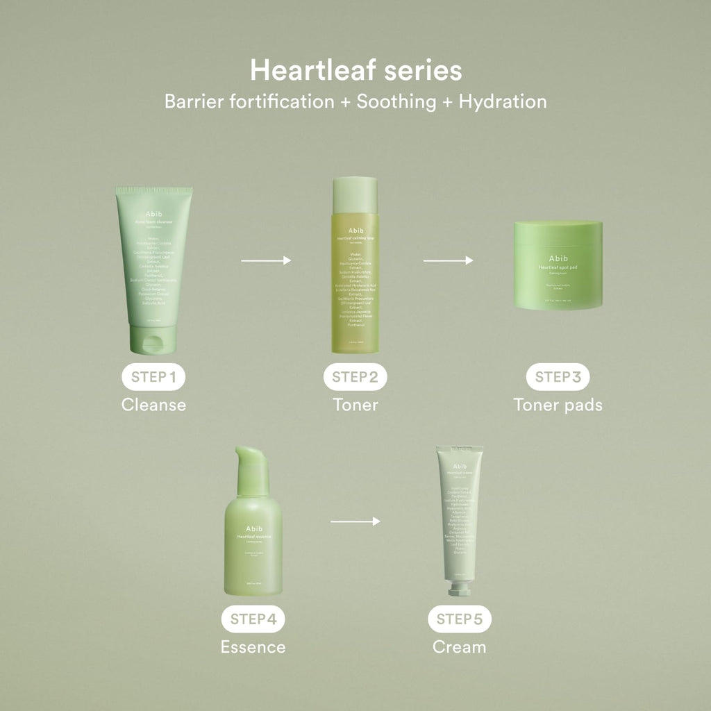 Abib Toner Skin Booster (Heartleaf) 7.1 fl oz / 210ml I Korean Skin Care for Senstive Skin