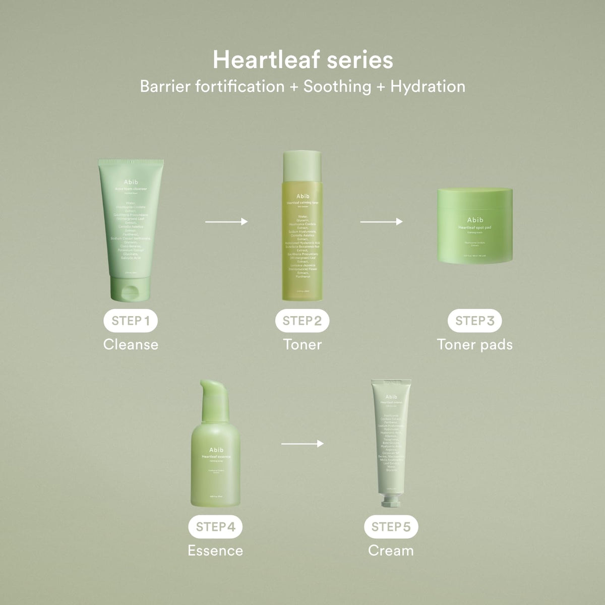Abib Toner Skin Booster (Heartleaf) 7.1 fl oz / 210ml I Korean Skin Care for Senstive Skin