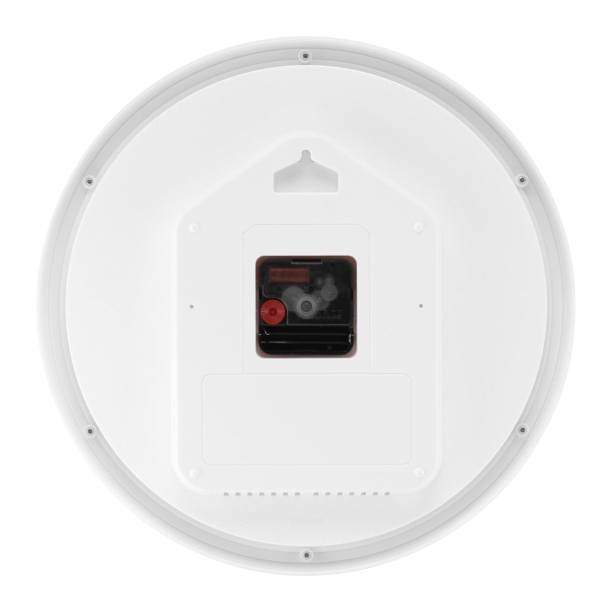 Titan Contemporary Blue Wall Clock with White Dial, Minimal Design, Silent Sweep, Model W0055PA02 | 32.5 cm x 32.5 cm x 5.0 cm