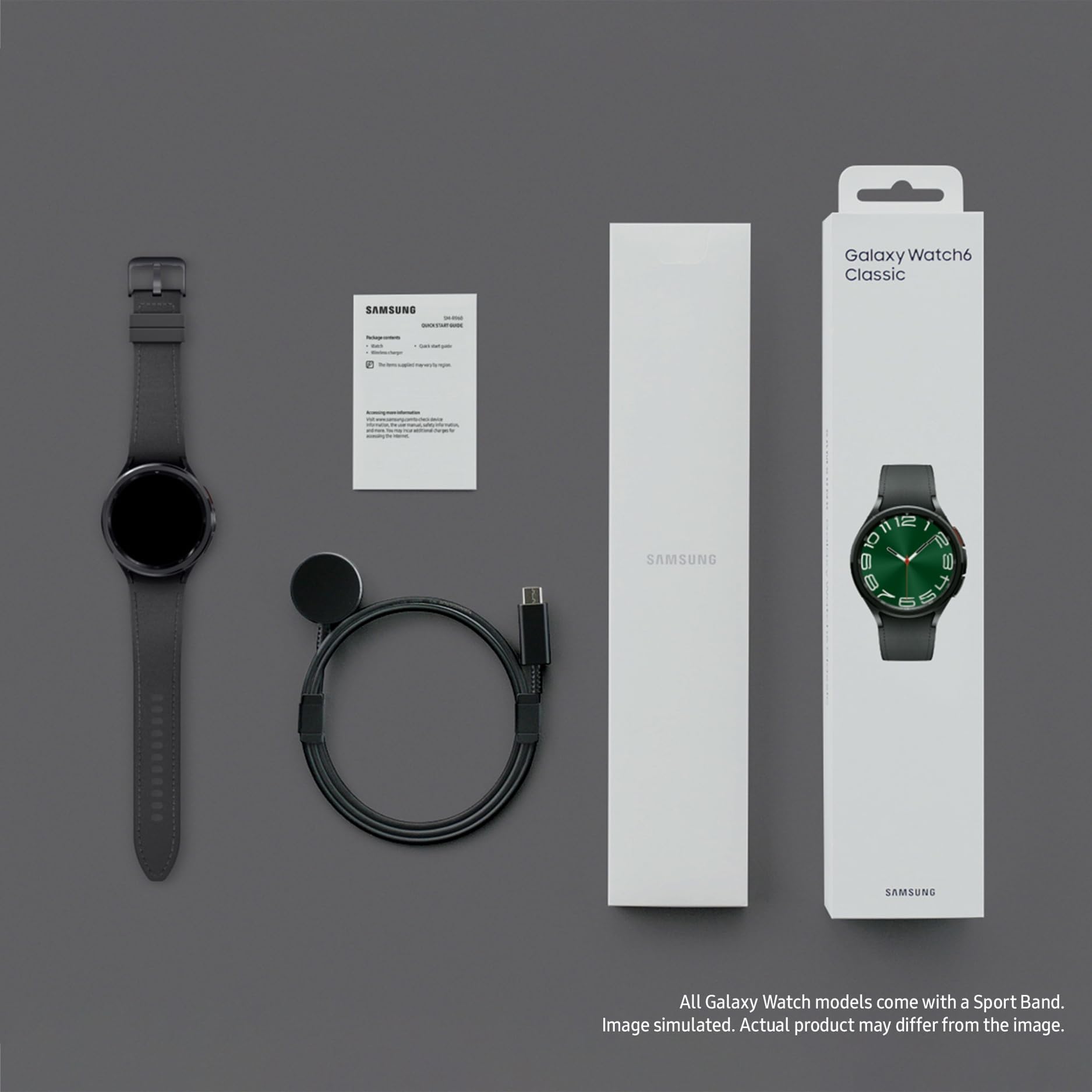 Samsung Galaxy Watch6 Classic Smart Watch, Fitness Tracker, LTE, 47mm, Black, 3 Year Extended Warranty (UK Version)