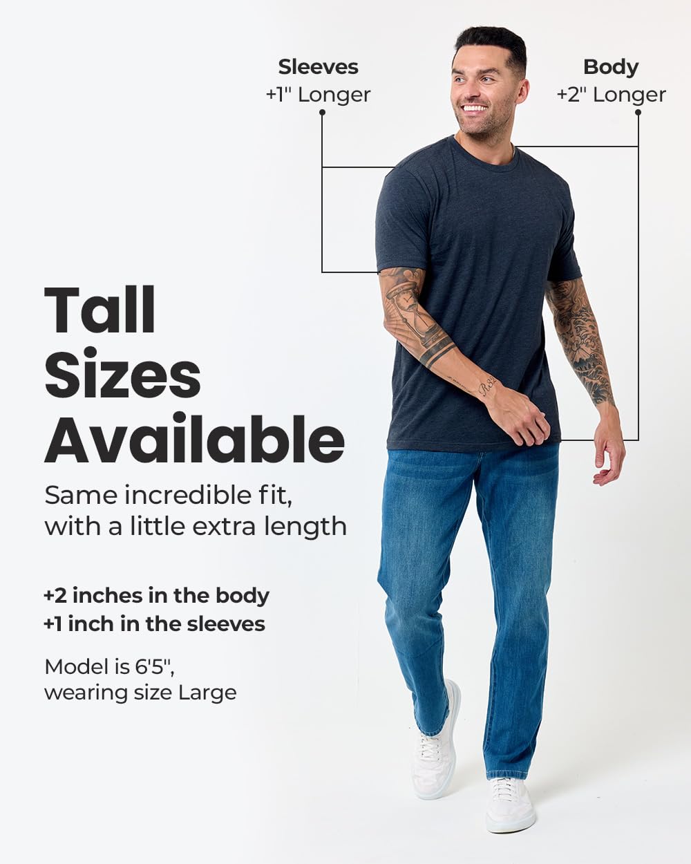 INTO THE AM Men's Plain Tees - Fitted Crewneck T-Shirts Casual Gym Workout Black White Short Sleeve Tshirts Shirts for Men (Black, X-Large)