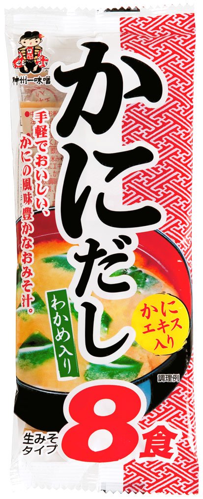 Shenzhou one instant raw miso soup Kanidashi 8 meals 128gX12 pieces