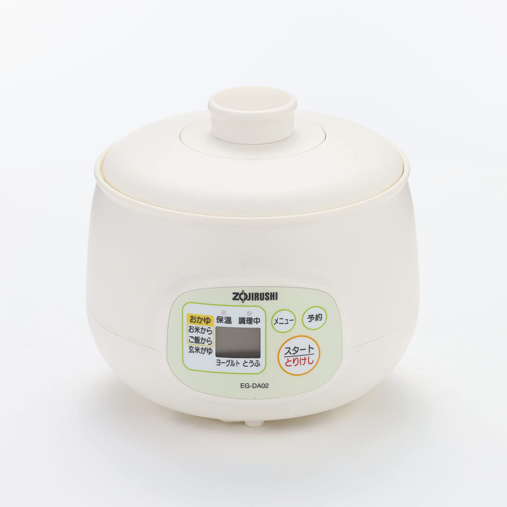 Zojirushi Microcomputer Porridge Maker Cup 5 Cups of EG-DA02-WB White by Zojirushi