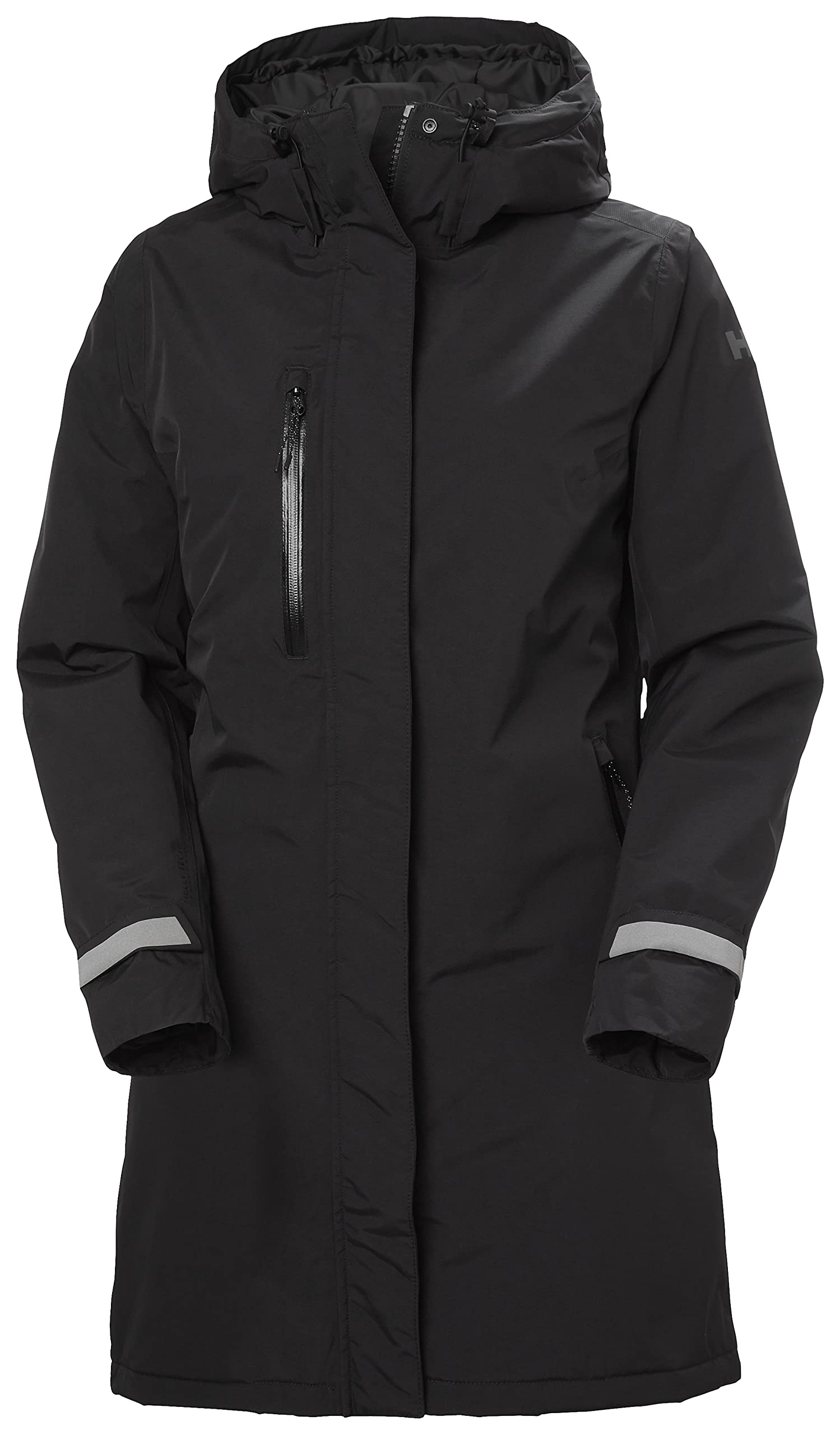 Helly Hansen Womens W Adore Ins Rain Coat, Negro, M