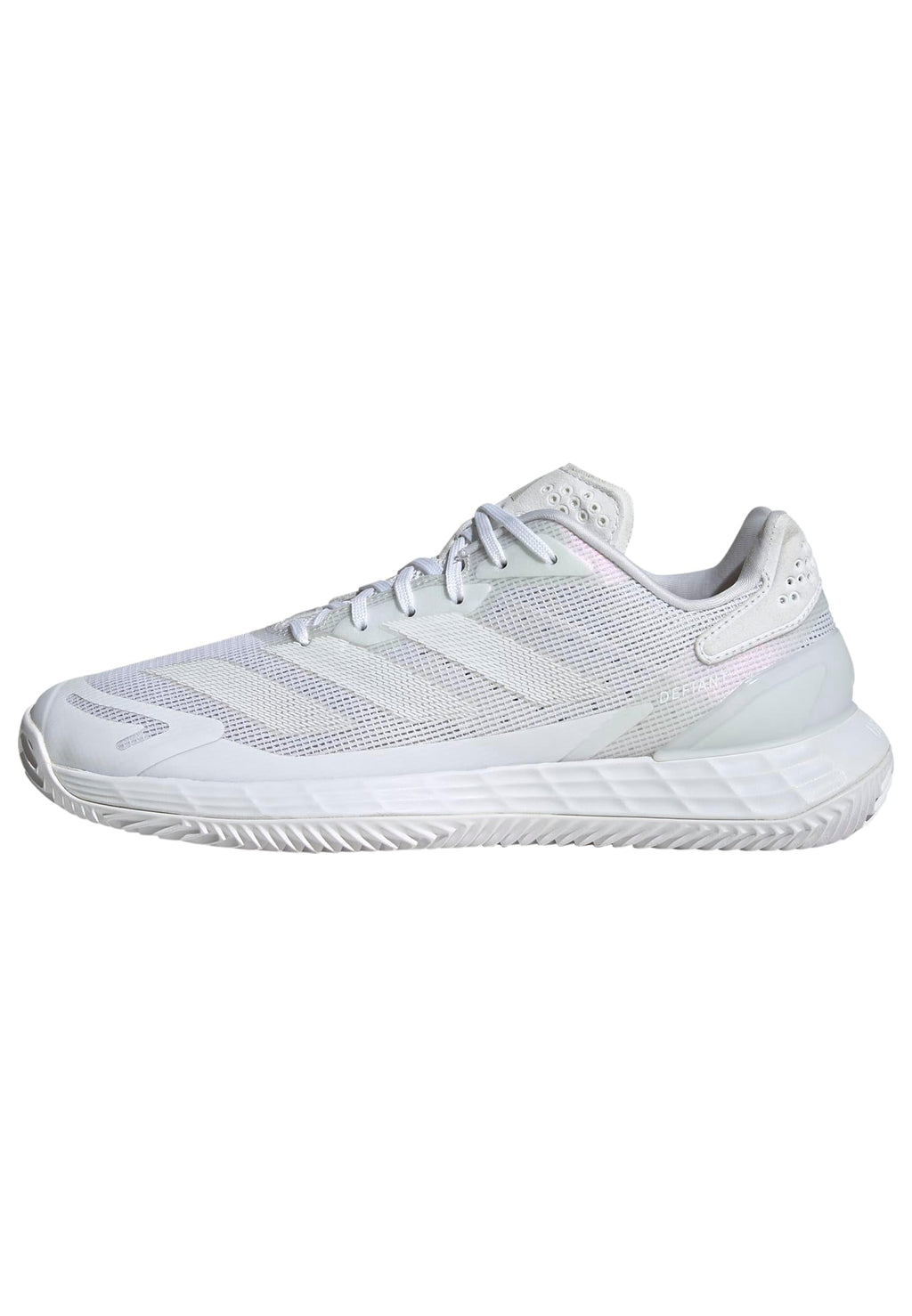 adidas Defiant Speed 2 Clay Tennis Shoe, Zapatillas de Tenis Mujer, FTWR White/FTWR White/Grey One, 42 EU