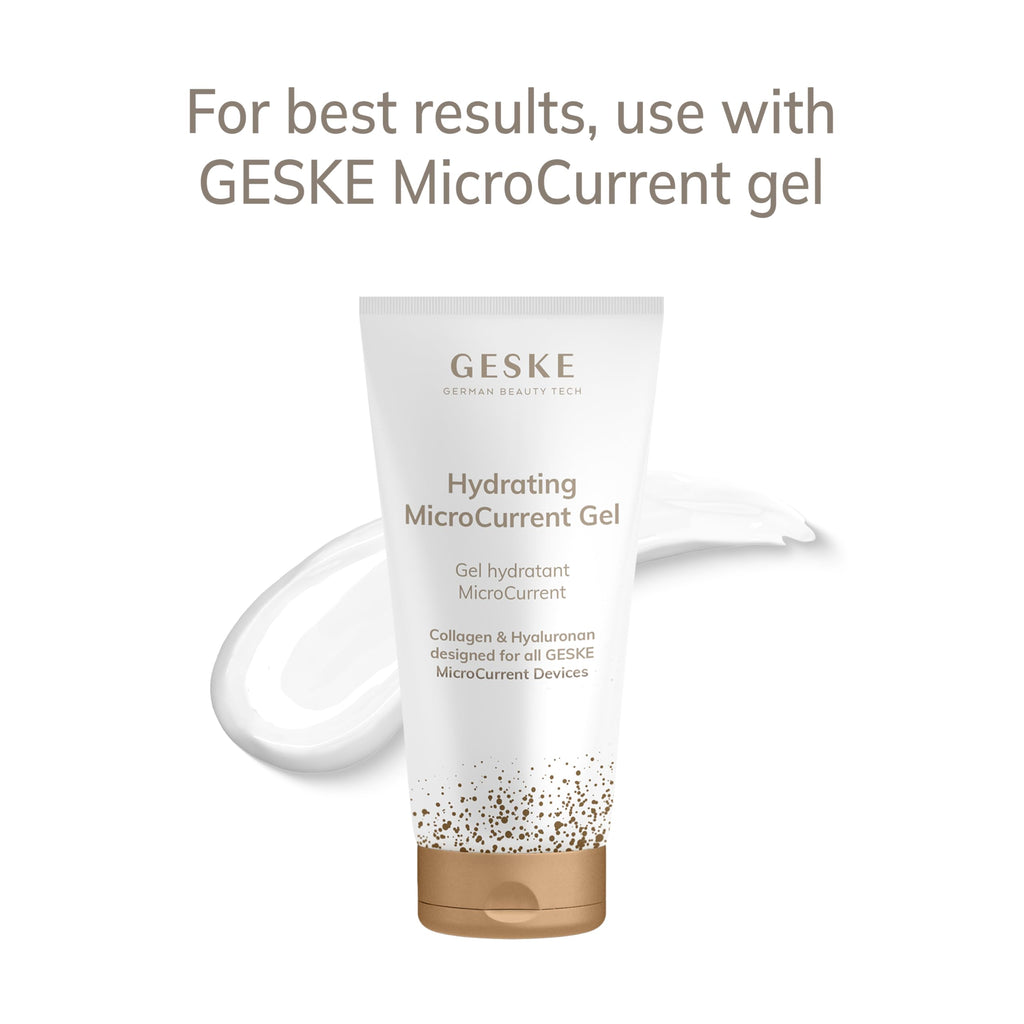 GESKE SmartAppGuided™ MicroCurrent Skin Scrubber & Blackhead Remover | 9 in 1 | Skincare tool | Pores cleaner | Anti-aging and cleansing | Professional face lift | Blackheads removal & extraction