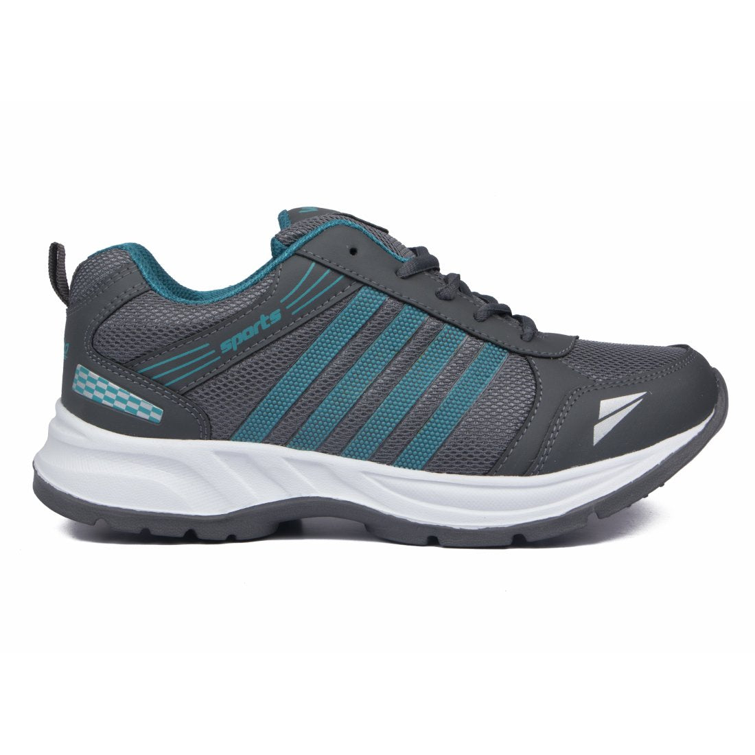 ASIAN Men's Wonder-13 Firozi Mesh Sports Running Shoes UK-9 Green