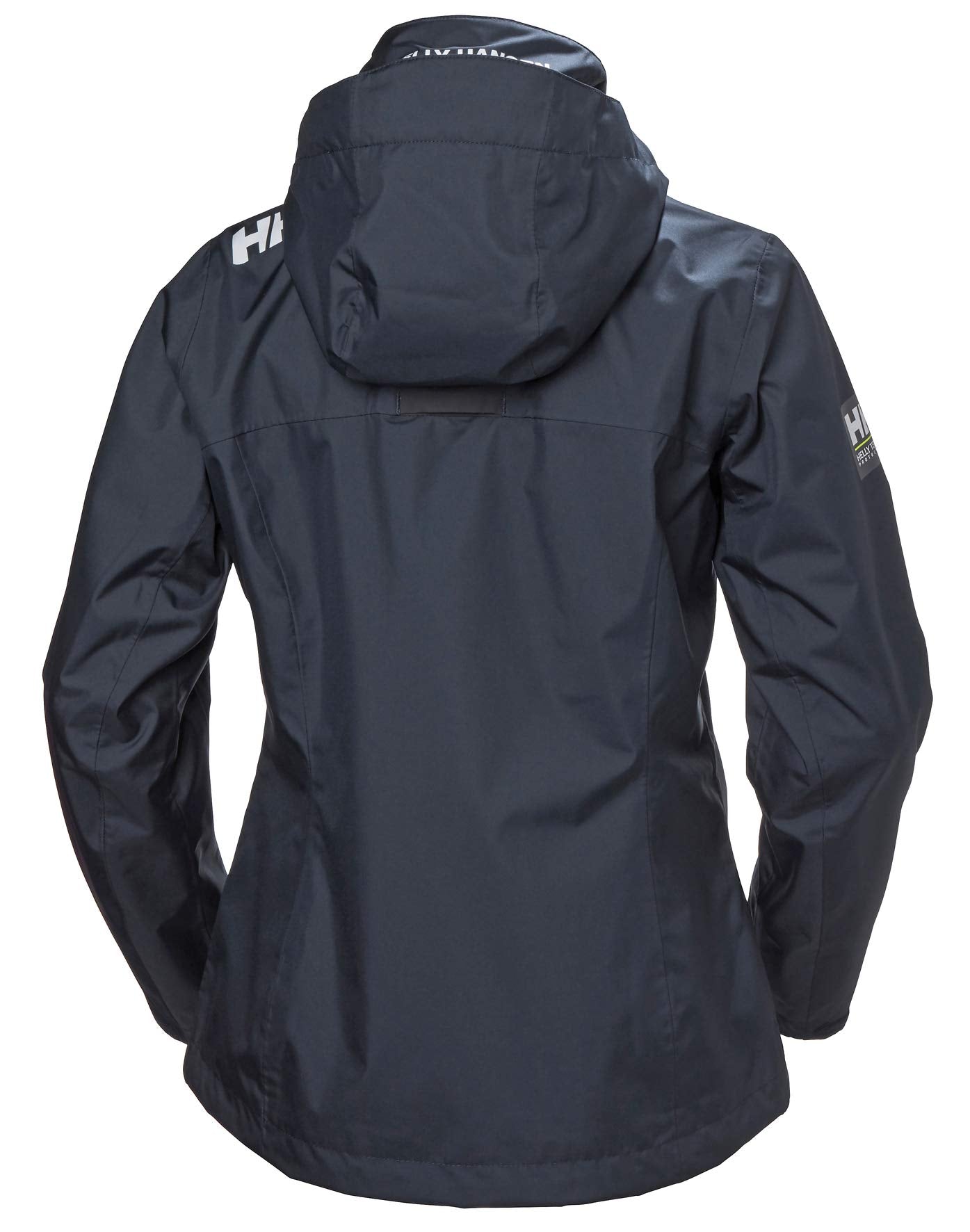 Helly Hansen W Crew Hooded Jacket Chaqueta, Azul marino, XS Mujer