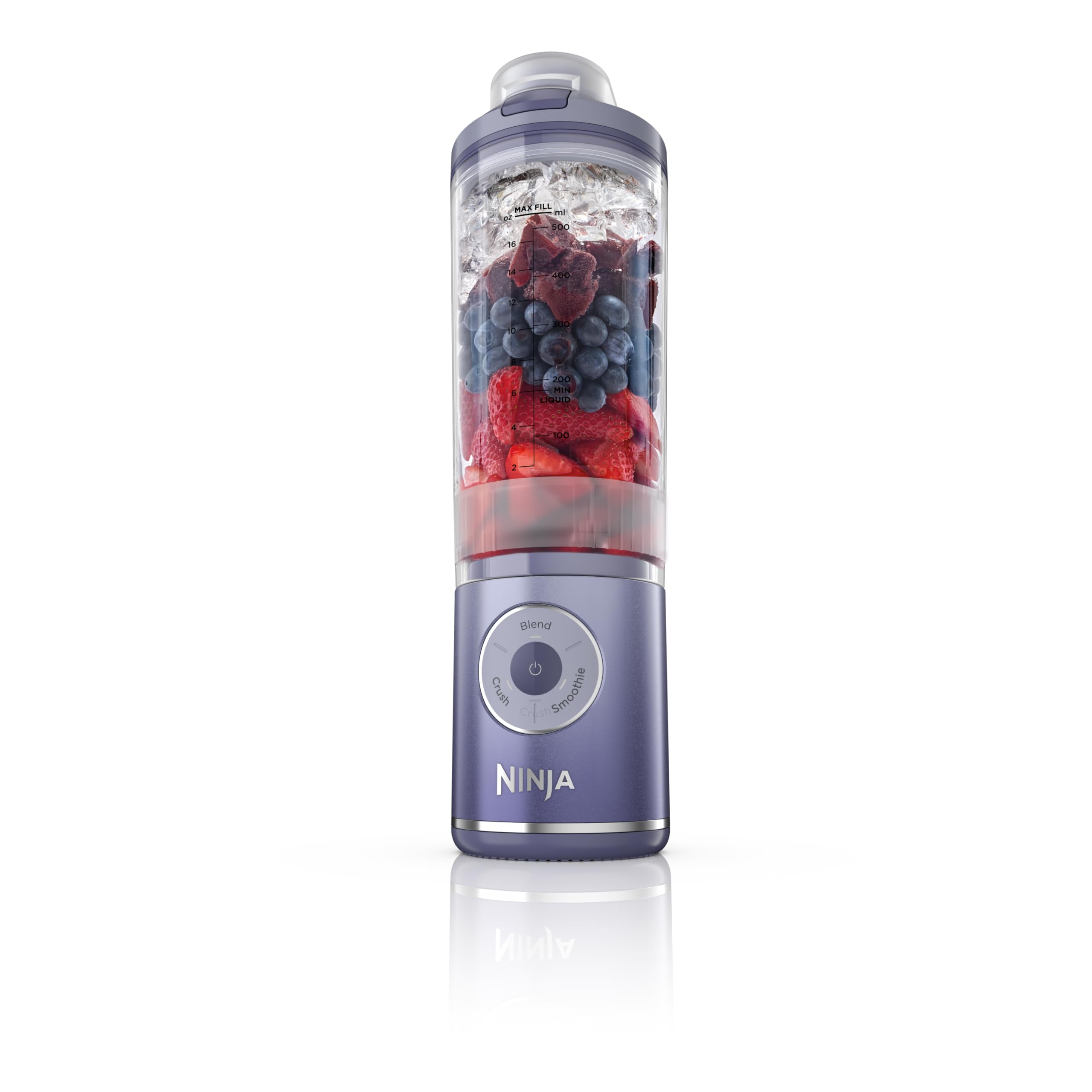 Ninja Blender, Blast Max, licuadora personal inalámbrica para batidos, bebidas congeladas, hielo aplastado, recipiente extraíble de 22 onzas, tapa a prueba de fugas, sin BPA, apta para lavavajillas,