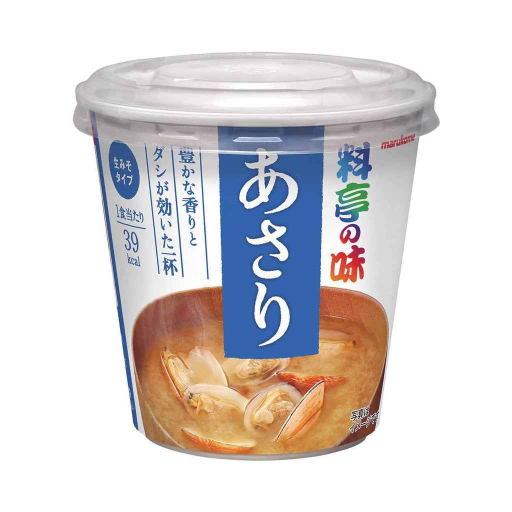 Taste clams per meal ~ 6 pieces of Marukome cup restaurant
