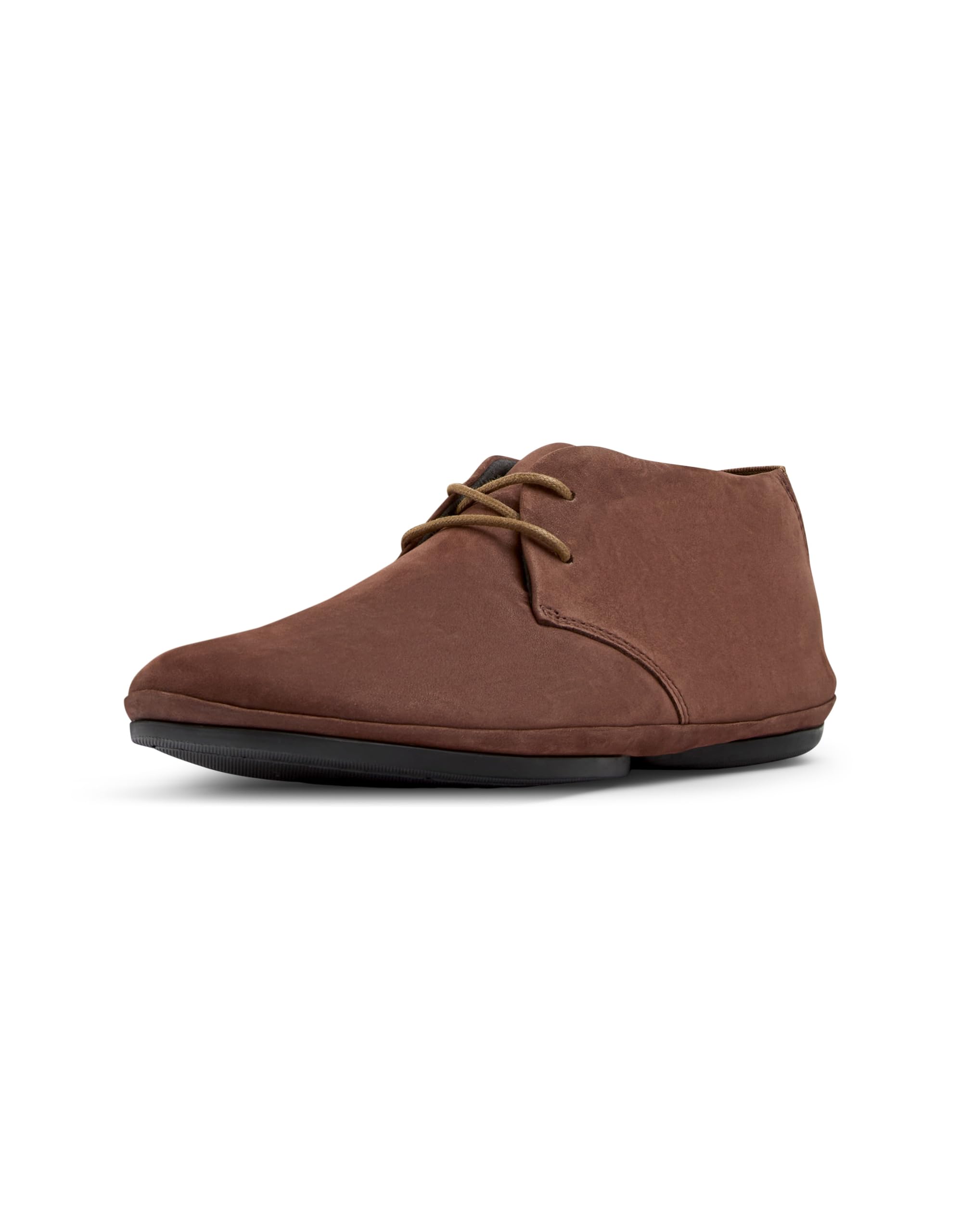 Camper Right Nina K400221, Botines con Cordones Mujer, Marrón Medio 037, 39 EU