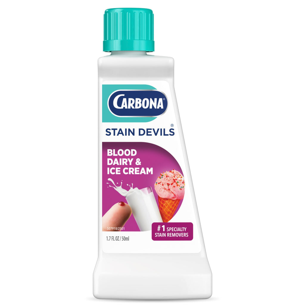 Carbona Liquid Stain Devil Food Clean Up Combo Set | Spot Stain Remover for Clothes