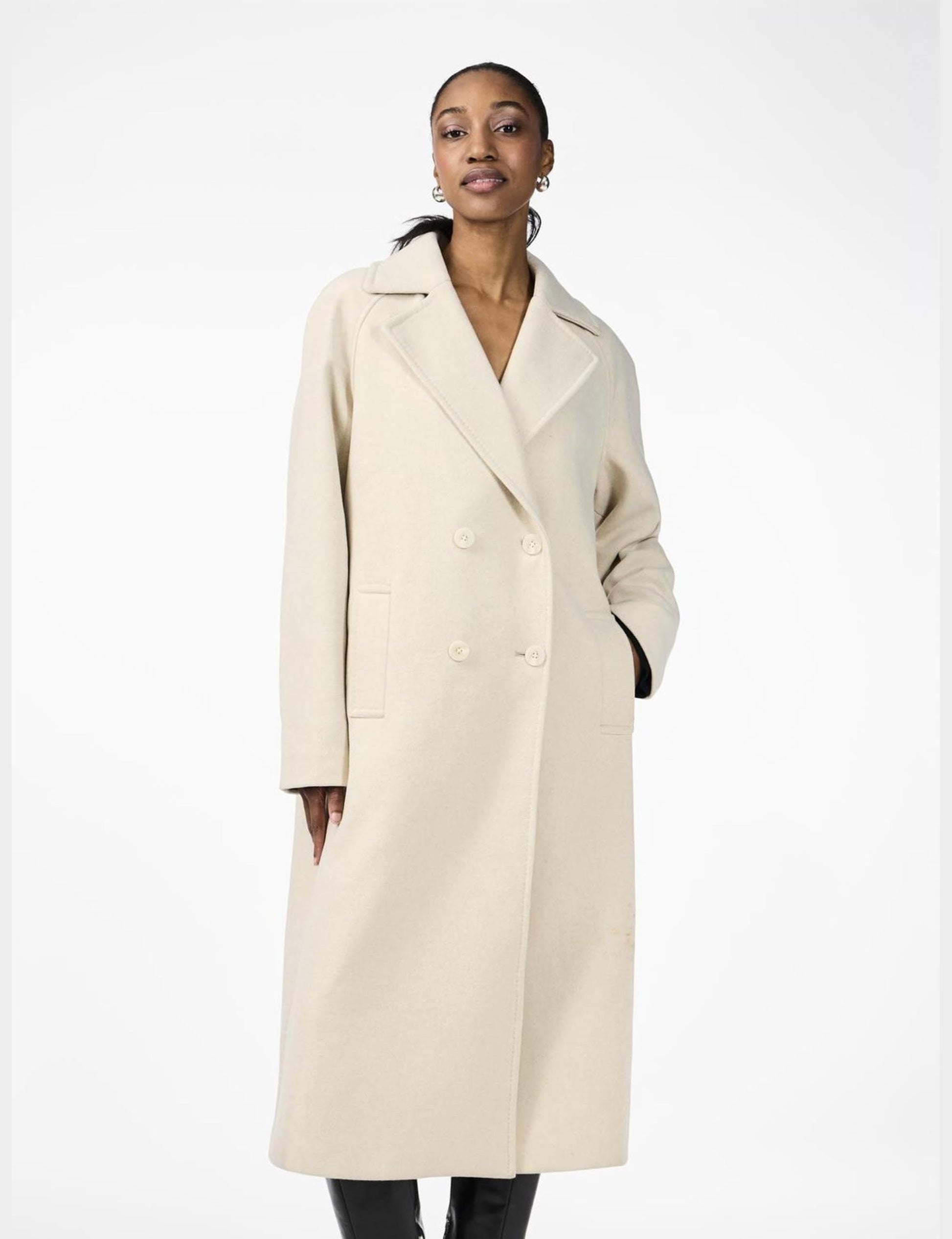 Y.a.s Yasmargot S Yas Margot LS Long Coat Noos, Abedul, Mujeres