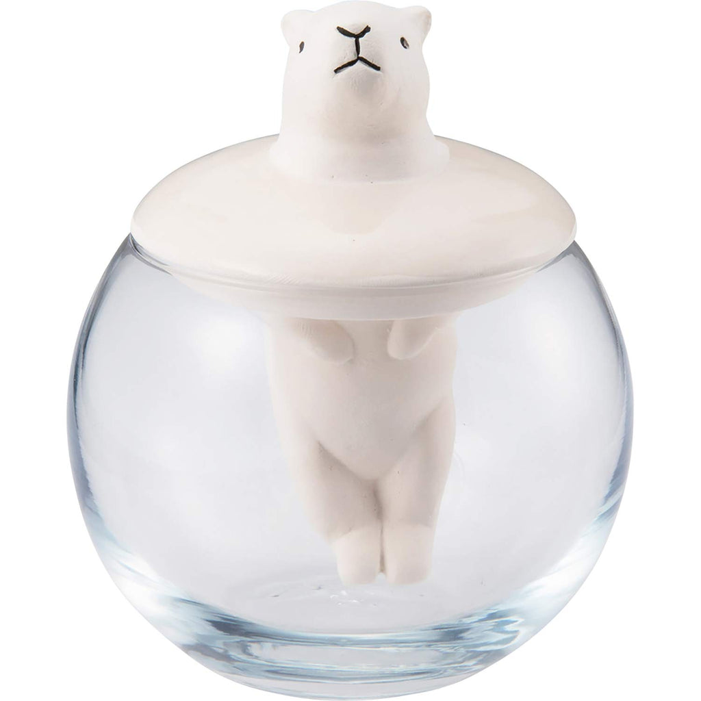Cute Miscellaneous Goods Domed Eco Humidifier Tabletop Ceramic Vaporization Type Capybara SAN3252-1