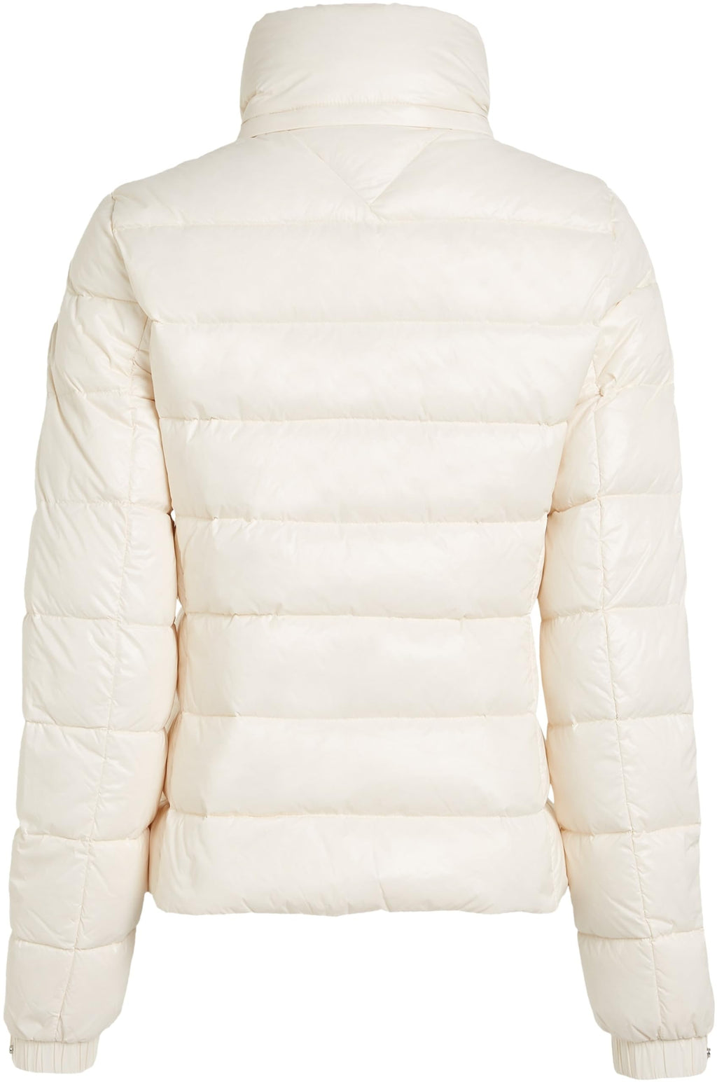 Tommy Hilfiger Cazadora acolchada Mujer Down Feminine Gloss ligera, Marfil (Ivory Petal), M