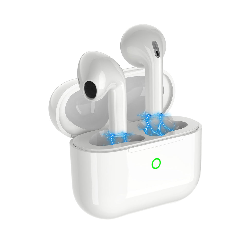 Draadloze Oortjes, ENC Ruisonderdrukkende Draadloze Bluetooth 5.3 Hoofdtelefoon, Draadloze Stereokoptelefoon Met Microfoon, Touch, IPX7 waterdicht, 35 uur speeltijd, Geschikt Voor Sport/Werk