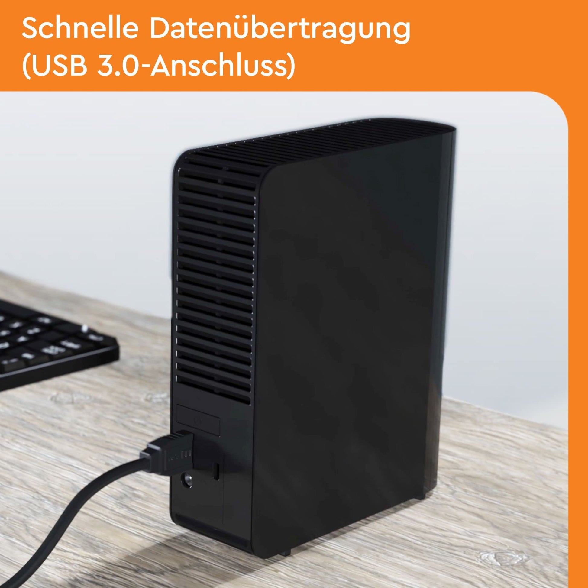 WD Elements Masaüstü 8 TB Harici Hard Disk USB 3.0 (WDBWLG0080HBK-EESN)