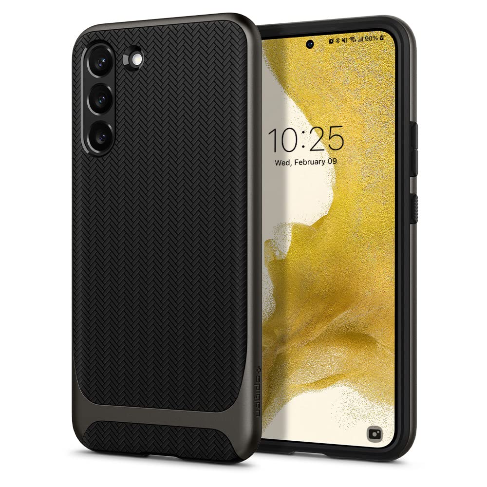 Spigen Neo Hybrid Designed for Galaxy S22 Case (2022) - Gunmetal