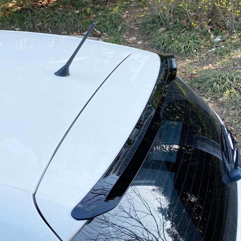 Car Craft Compatible With Volkswagen Polo Mk5 6r 6c 2009-2024 Rear Trunk Boot Roof Wing Lip Spoiler Splitter Skirts Max Style Zst Glossy Black CC-7153
