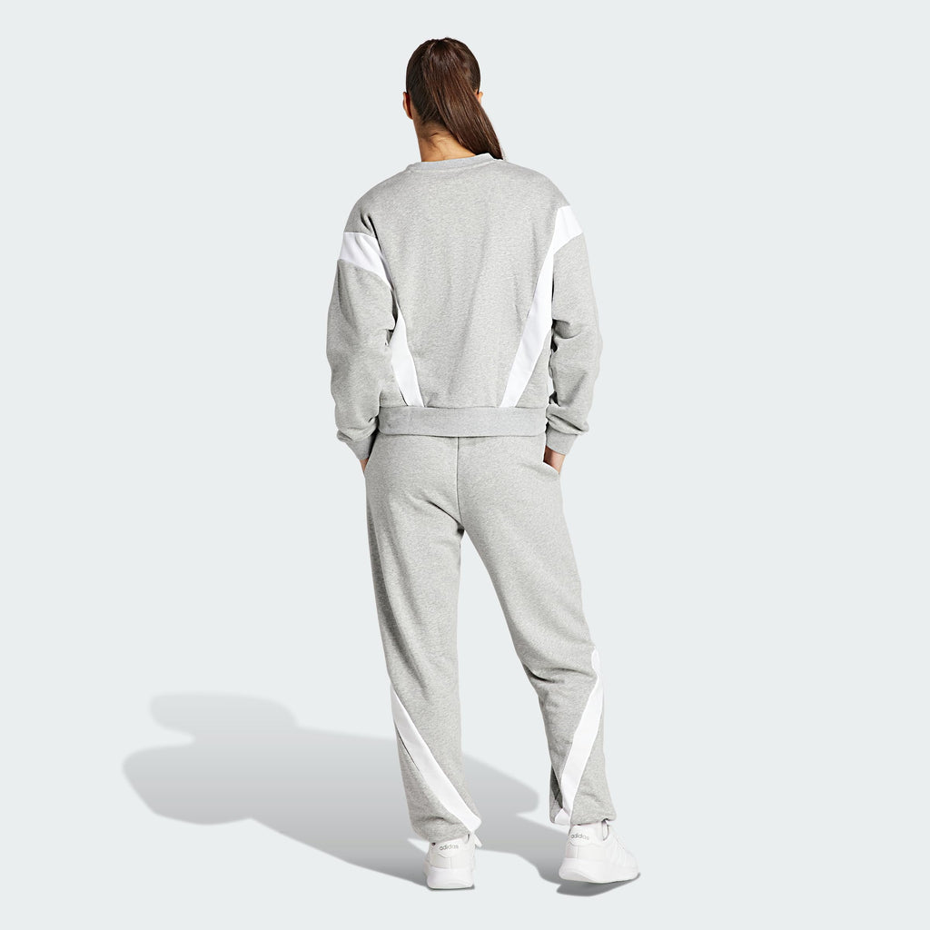 adidas Mujer Laziday Track Suit, Medium Grey Heather, L
