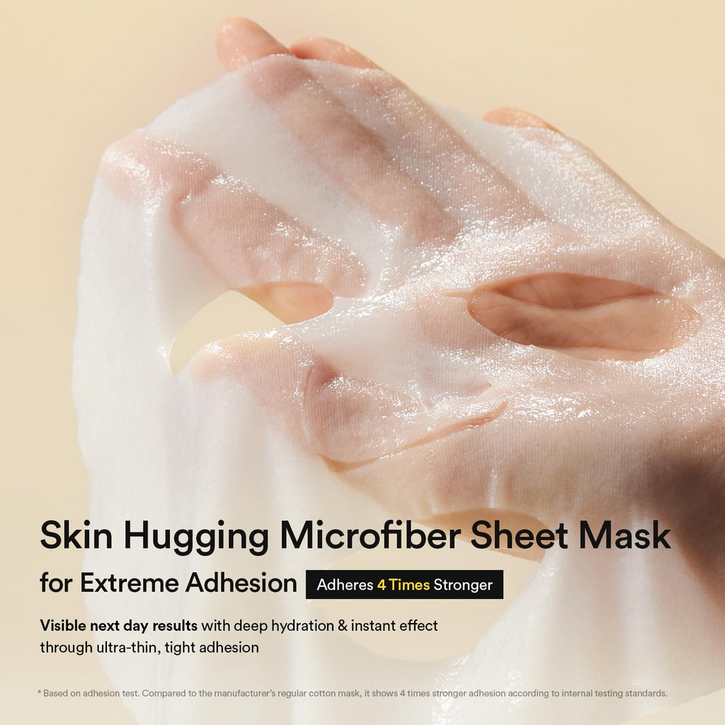 Abib Gummy Sheet Mask Vita Sticker 10 Sheets (Skin Tone) I Korean Face Mask for Sensitive Skin, Soothing & Redness Relief, Daily Skincare Treatment, K-Beauty Sheet Mask